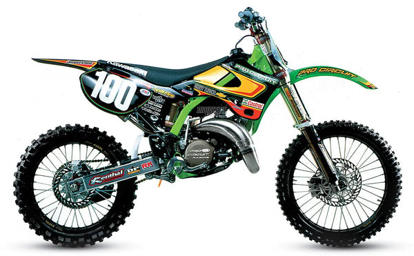 2001 Pro Circuit Graphic Kit Kawasaki